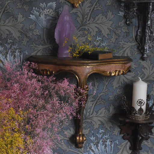 アンティーク　スモールウォールコンソール ゴールド