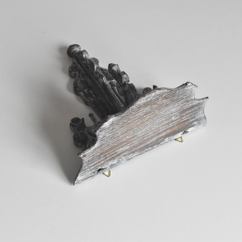 ヴィンテージ　スモールウォールコンソール　フレンチシャビー