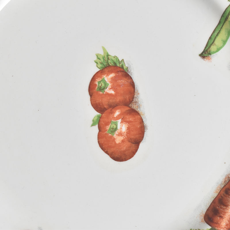 Vintage Small Plate: Légumes (Vegetables)