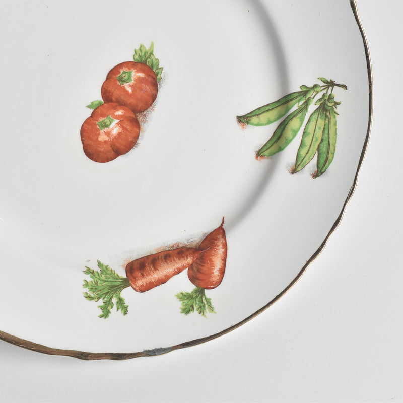 Vintage Small Plate: Légumes (Vegetables)