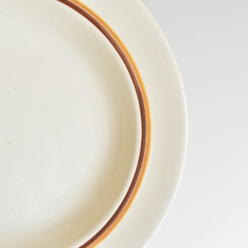 Vintage Deep Plate Digoin & Sarreguemines 9208