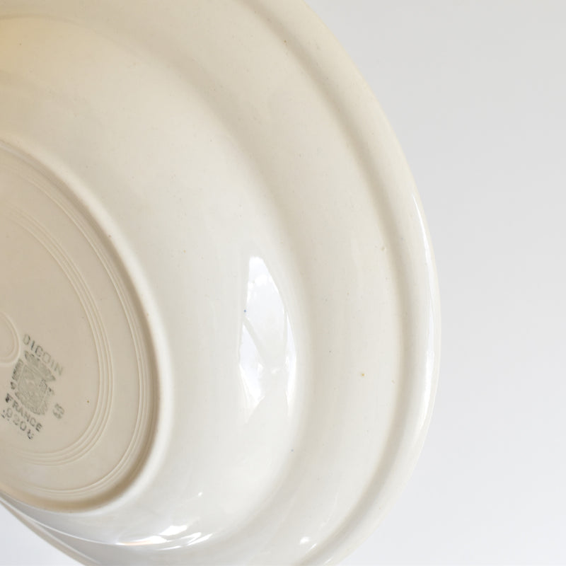Vintage Deep Plate Digoin & Sarreguemines 9208