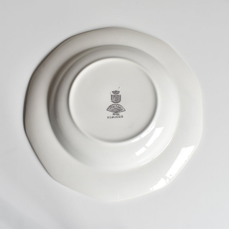 Vintage Deep Plate, Digoin & Sarreguemines, Nemours A
