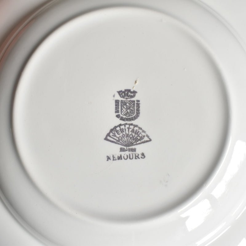 Vintage Deep Plate, Digoin & Sarreguemines, Nemours A