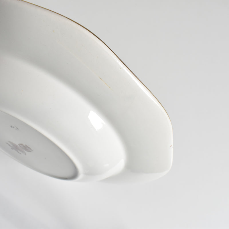 Vintage Deep Plate, Digoin & Sarreguemines Nemours B