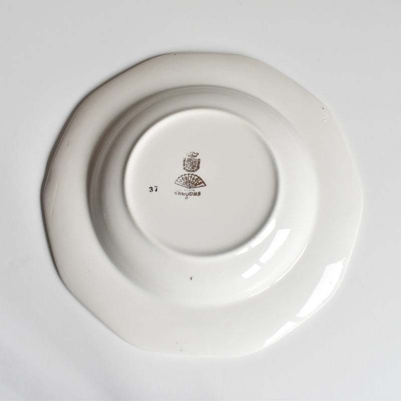 Vintage Deep Plate Digoin & Sarreguemines Nemours C