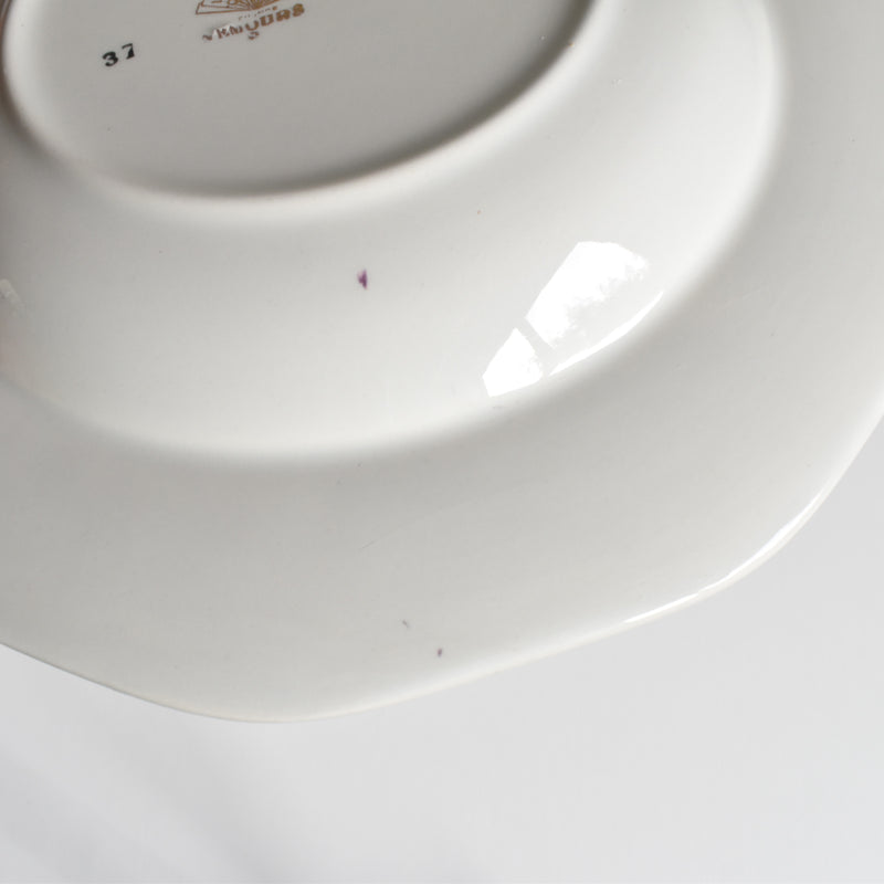 Vintage Deep Plate Digoin & Sarreguemines Nemours C