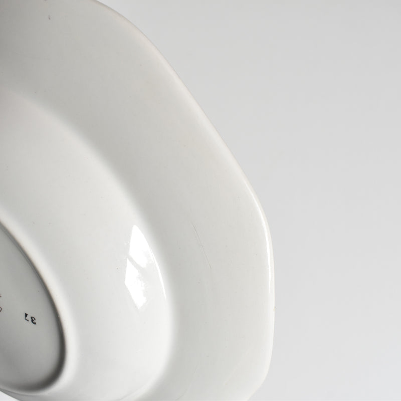 Vintage Deep Plate Digoin & Sarreguemines Nemours C