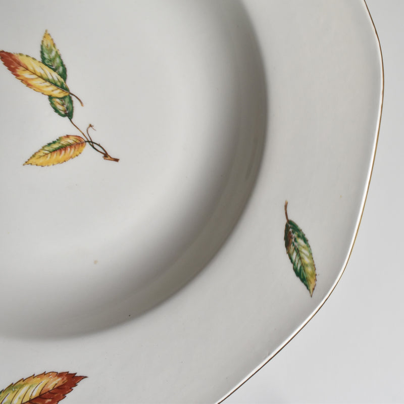 Vintage Deep Plate Digoin & Sarreguemines Nemours E
