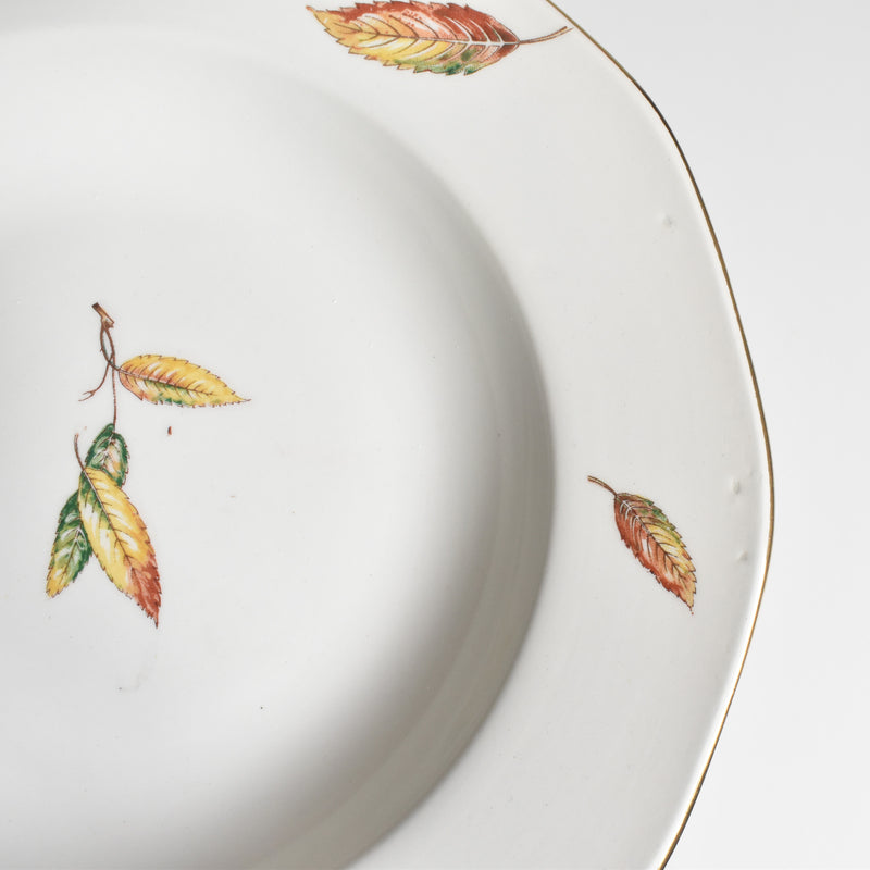 Vintage Deep Plate Digoin & Sarreguemines Nemours F