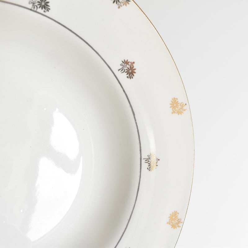 Vintage Deep Plate Digoin & Sarreguemines Nico A