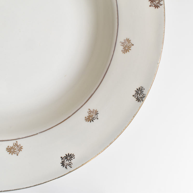 Vintage Deep Plate Digoin & Sarreguemines Nico A