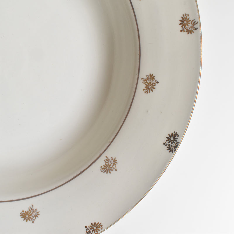 Vintage Deep Plate Digoin & Sarreguemines Nico A