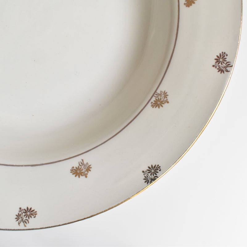 Vintage Deep Plate Digoin & Sarreguemines Nico A
