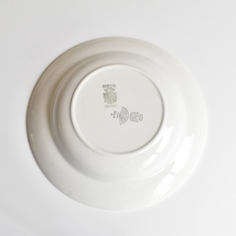 Vintage Deep Plate Digoin & Sarreguemines Nico A