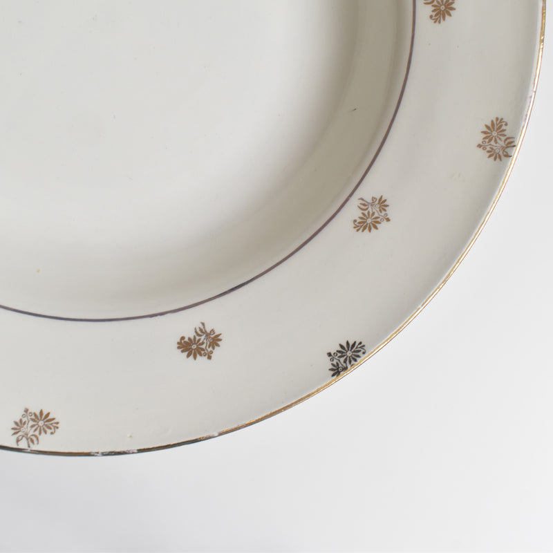 Vintage Deep Plate - Digoin & Sarreguemines "Nico B"