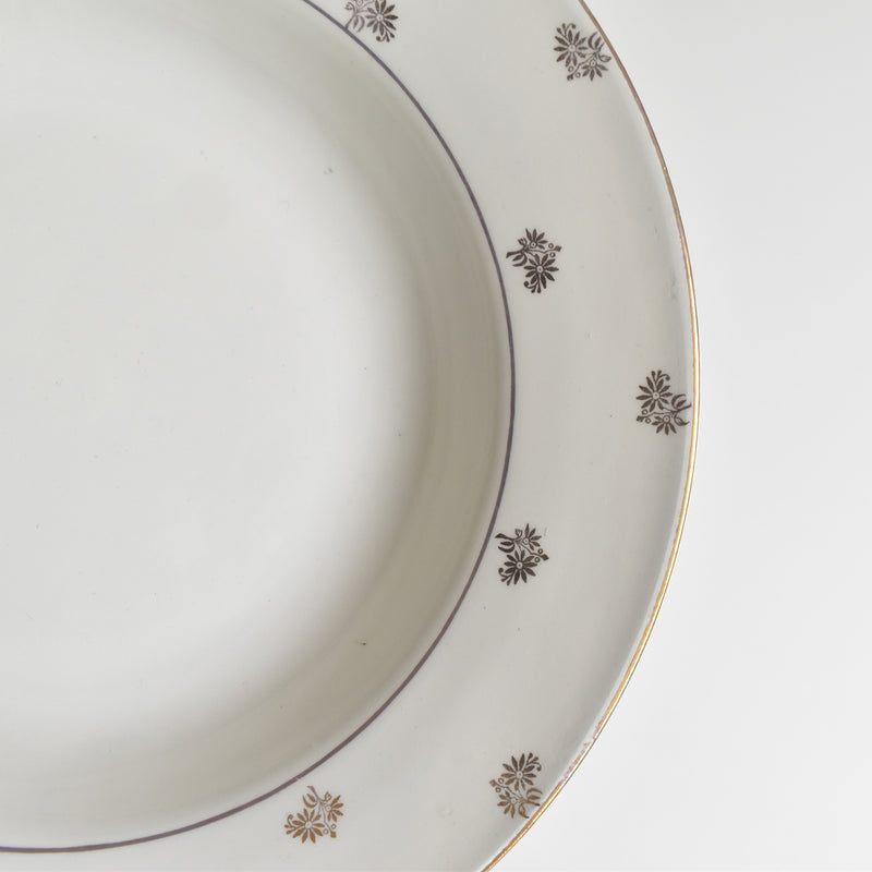 Vintage Deep Plate - Digoin & Sarreguemines "Nico B"