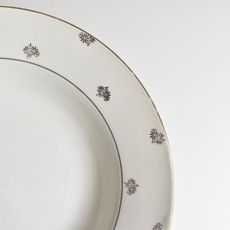 Vintage Deep Plate - Digoin & Sarreguemines "Nico B"