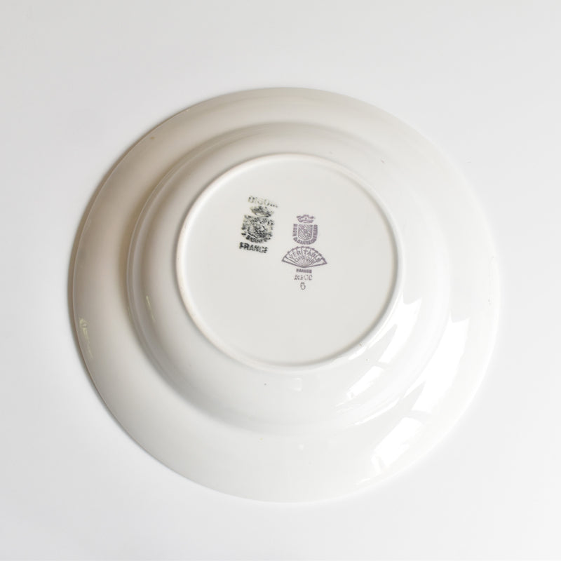 Vintage Deep Plate - Digoin & Sarreguemines "Nico B"