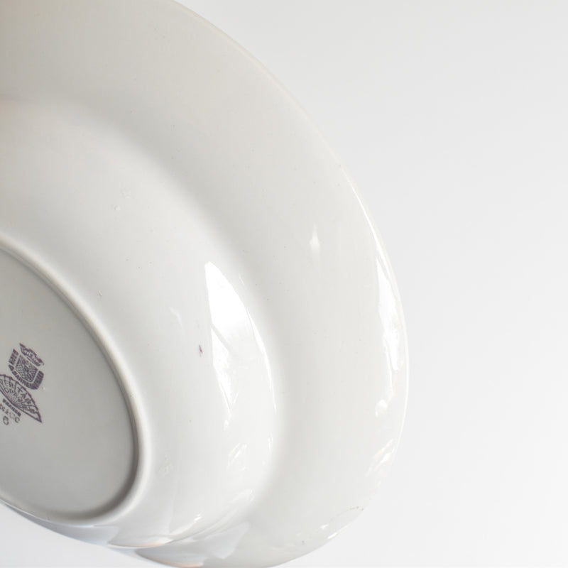 Vintage Deep Plate - Digoin & Sarreguemines "Nico B"