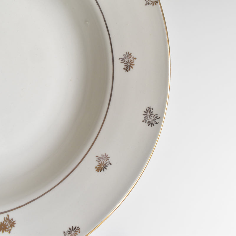 Vintage Deep Plate Digoin & Sarreguemines Nico C