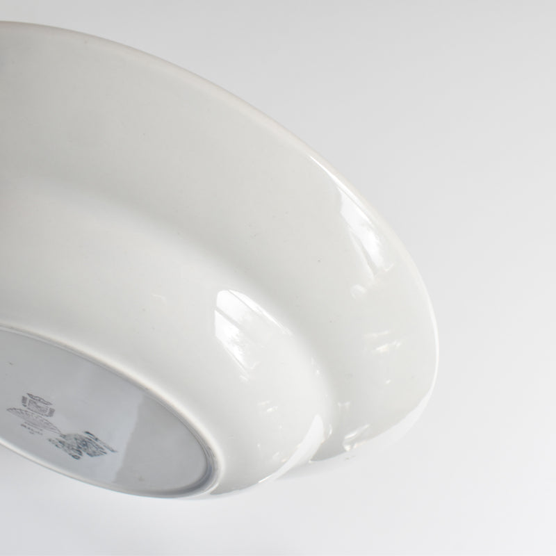 Vintage Deep Plate Digoin & Sarreguemines Nico C