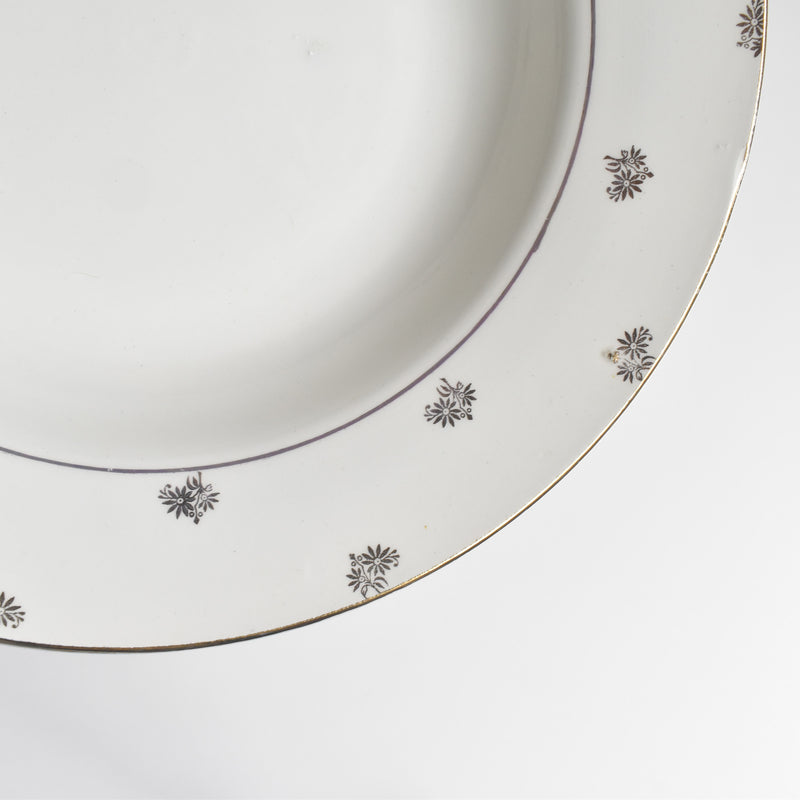 Vintage deep dish Digoin & Sarreguemines Nico D