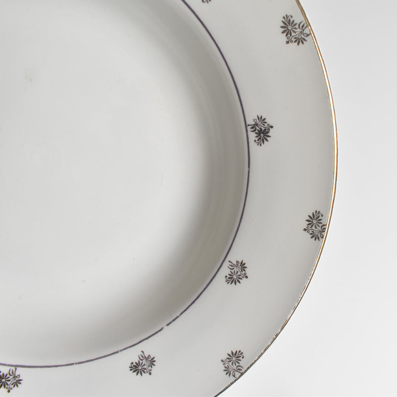 Vintage deep dish Digoin & Sarreguemines Nico D