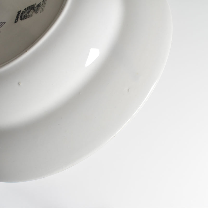 Vintage deep dish Digoin & Sarreguemines Nico D