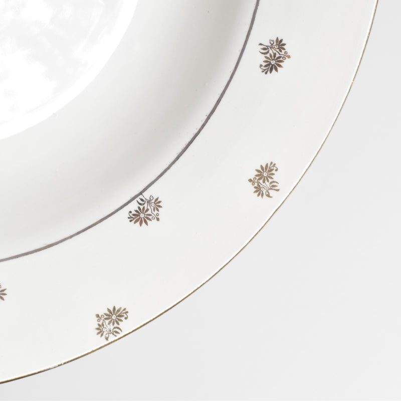 Vintage Deep Plate Digoin & Sarreguemines Nico E