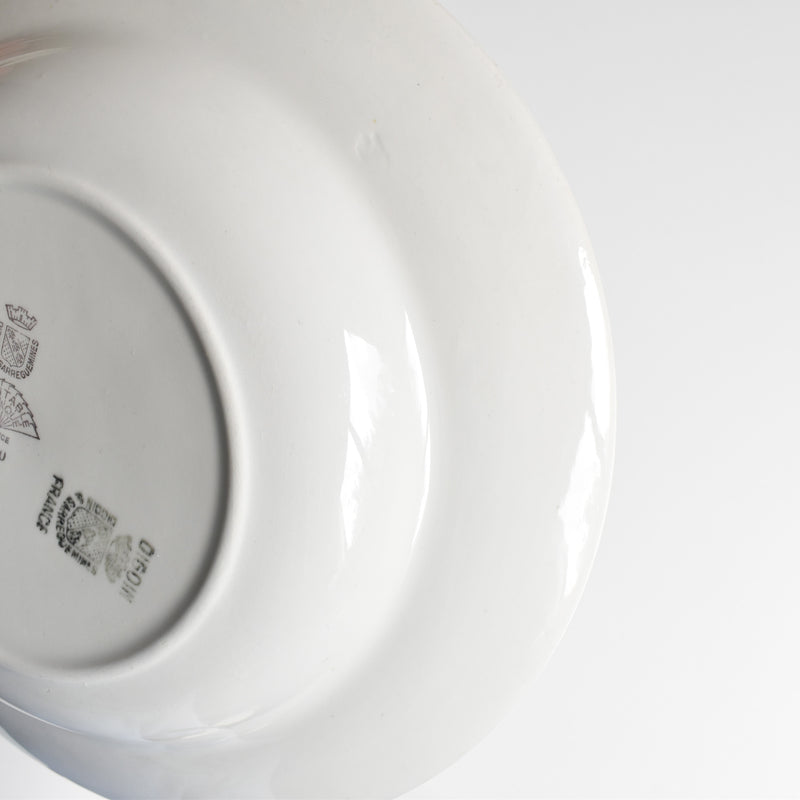 Vintage Deep Plate Digoin & Sarreguemines Nico E