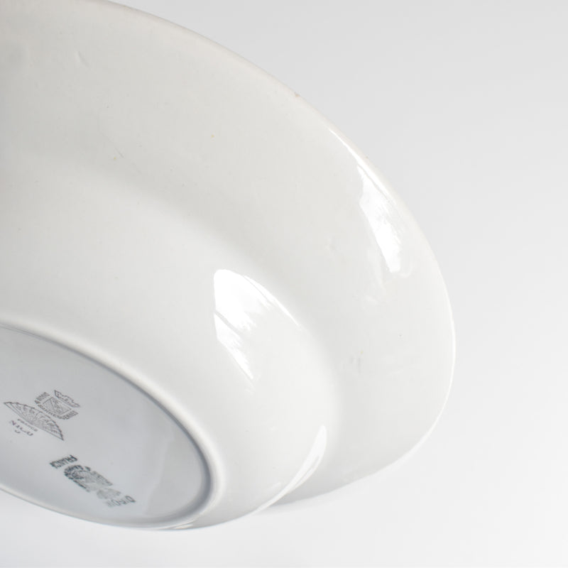 Vintage Deep Plate Digoin & Sarreguemines Nico E