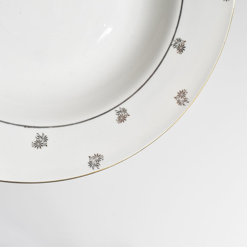 Vintage Deep Plate Digoin & Sarreguemines Nico F