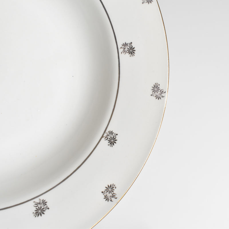 Vintage Deep Plate Digoin & Sarreguemines Nico F