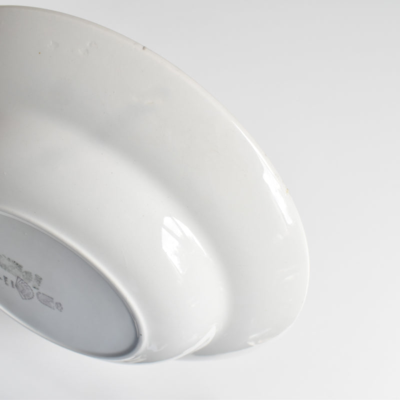 Vintage Deep Plate Digoin & Sarreguemines Nico F