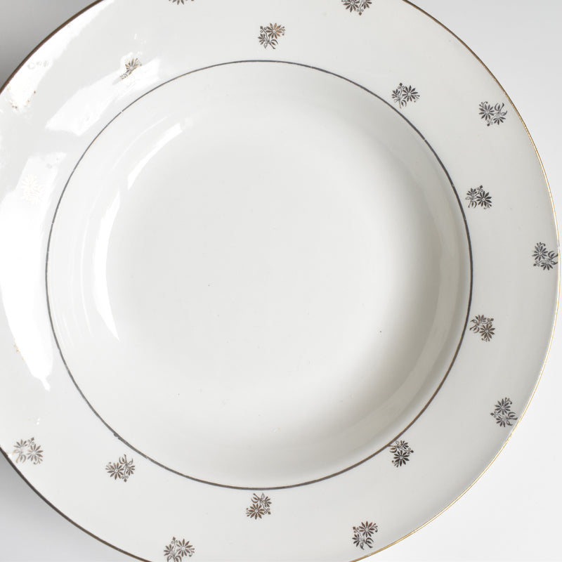 Vintage Deep Plate Digoin & Sarreguemines Nico F