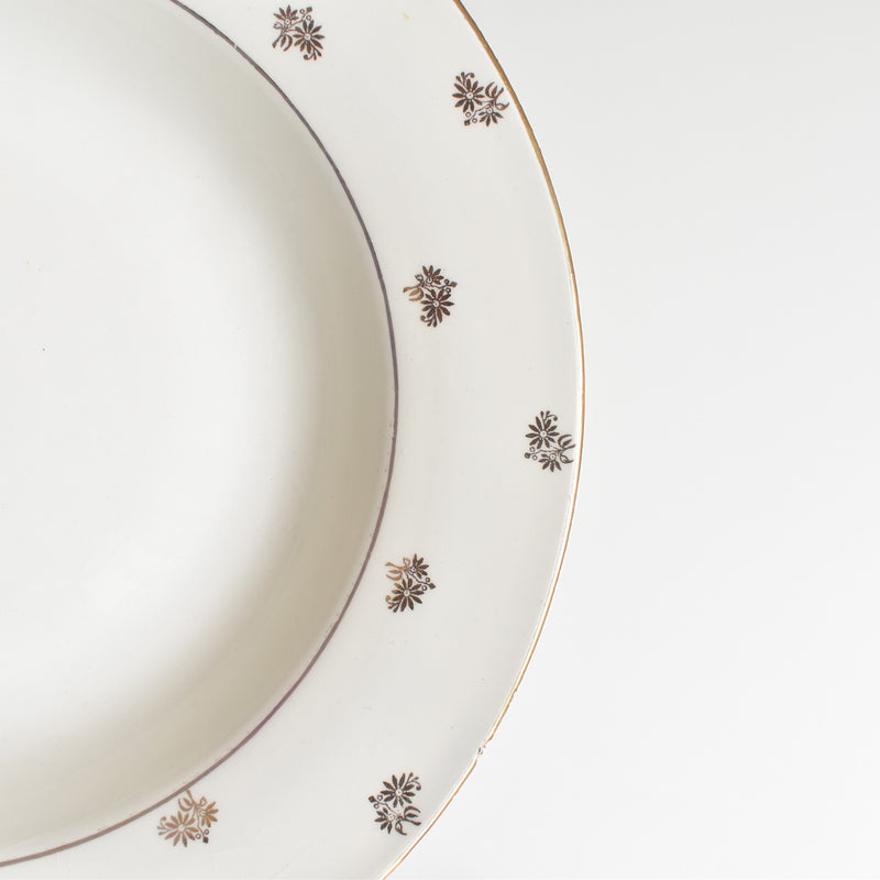 Vintage Deep Plate - Digoin & Sarreguemines "Nico G"
