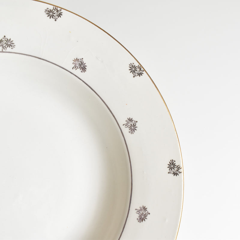 Vintage Deep Plate - Digoin & Sarreguemines "Nico G"