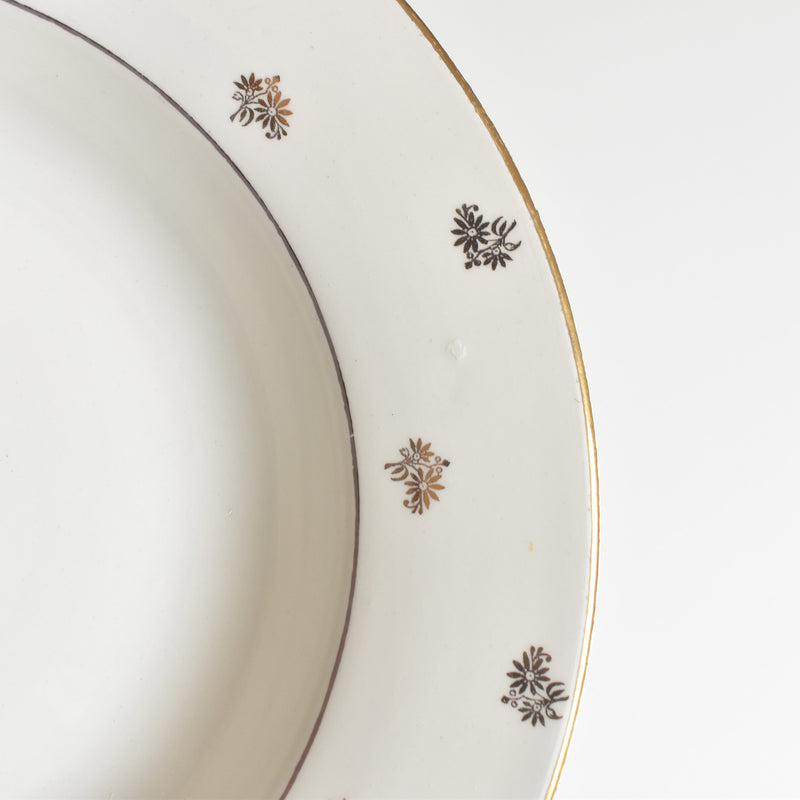 Vintage Deep Plate - Digoin & Sarreguemines "Nico G"