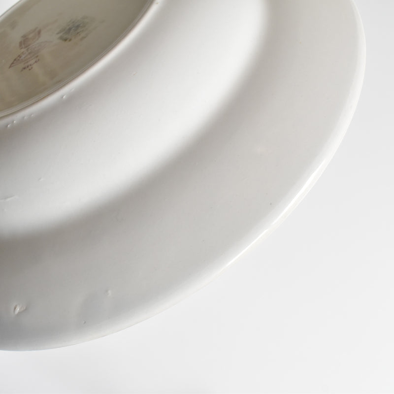 Vintage Deep Plate - Digoin & Sarreguemines "Nico G"