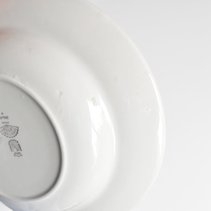 Vintage Deep Plate - Digoin & Sarreguemines "Nico G"