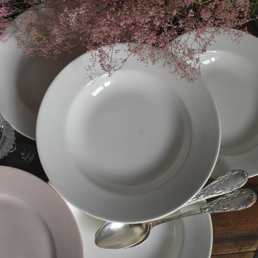 ヴィンテージ深皿 ディゴワン＆サルグミンヌ ホワイト A