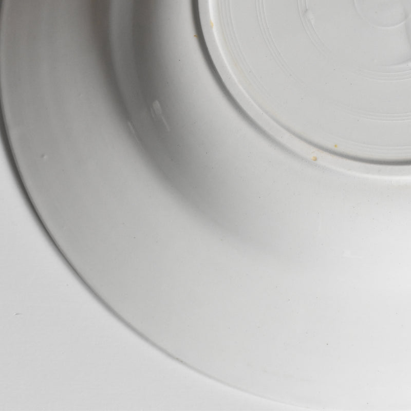 ヴィンテージ深皿 ディゴワン＆サルグミンヌ ホワイト E