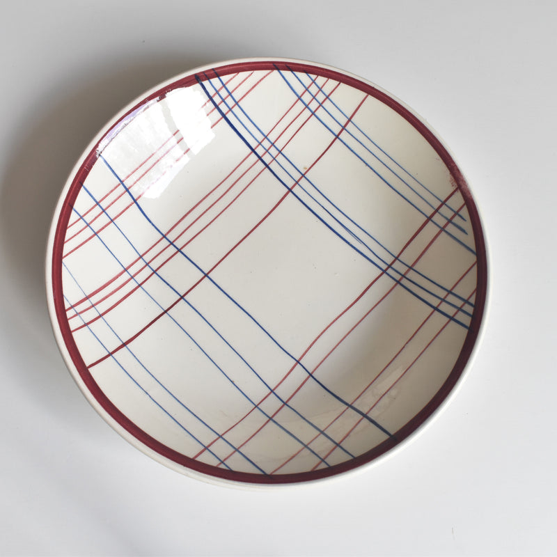 Vintage Deep Plate, Gien Brigitte (A)