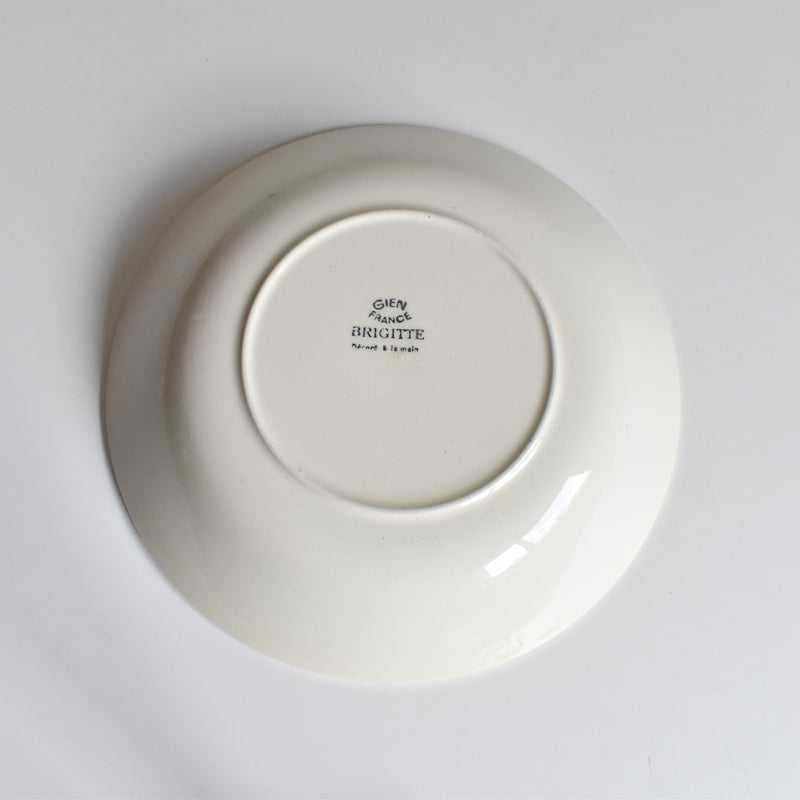 Vintage Deep Plate, Gien Brigitte (A)