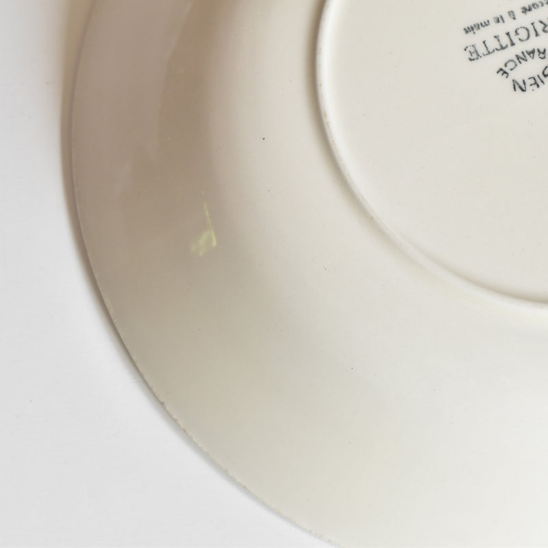 Vintage Deep Plate, Gien Brigitte (B)