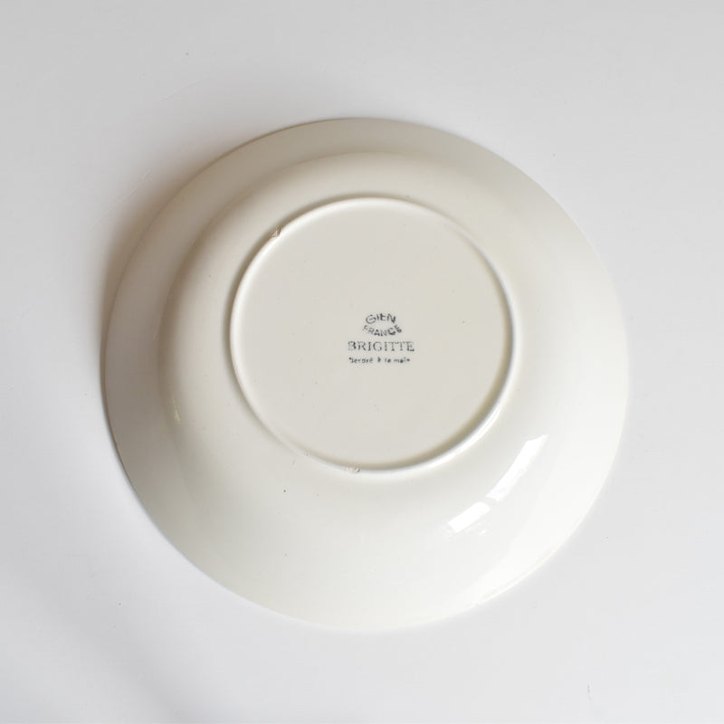 Vintage Deep Plate Gien Brigitte C