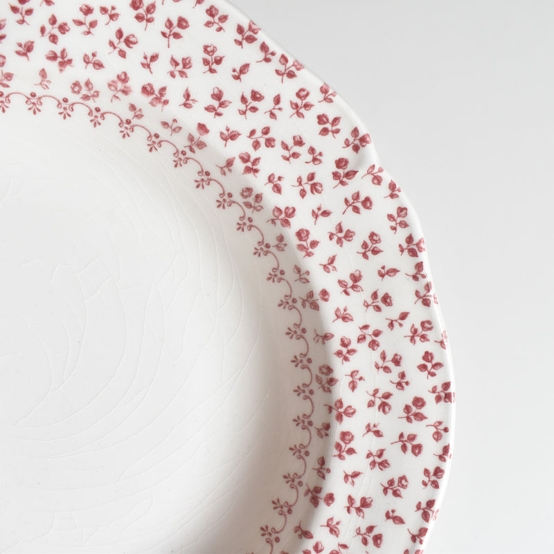 Vintage Deep Plate Gien Petites Fleurs B