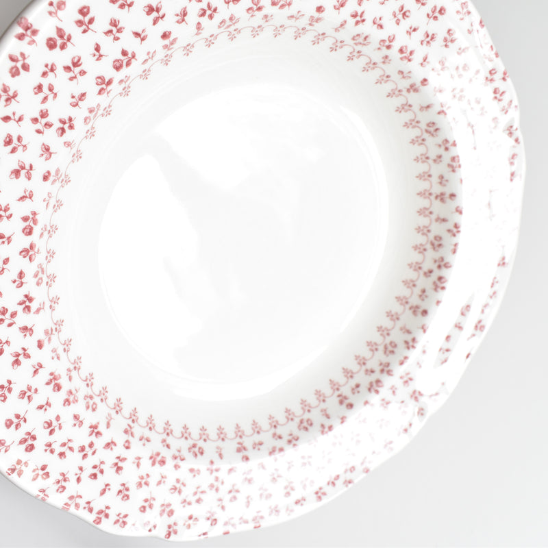 Vintage Deep Plate Gien Petites Fleurs B