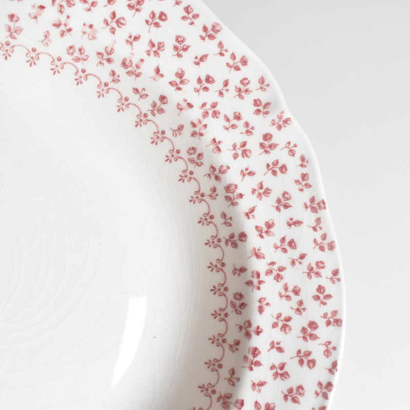 Vintage Gien Deep Plate Petites Fleurs C